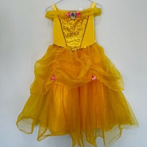 Disney Princess Size M (7/8) Beauty and the Beast Belle Halloween Costume
